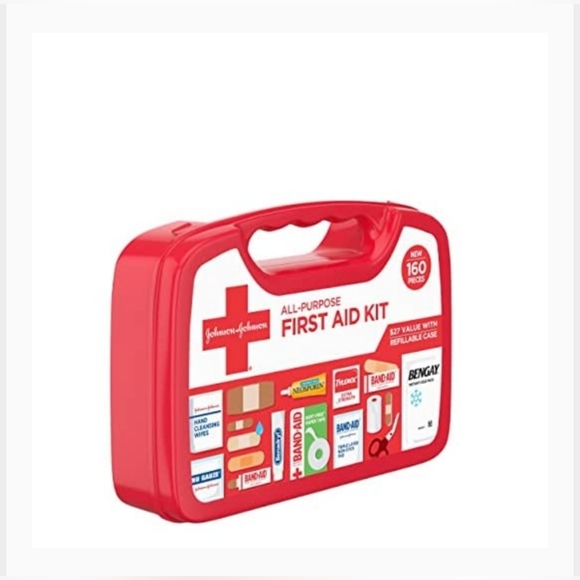 NEW 160 Pc. First Aid Kit by Johnson & Johnson All-Purpose - Picture 10 of 14